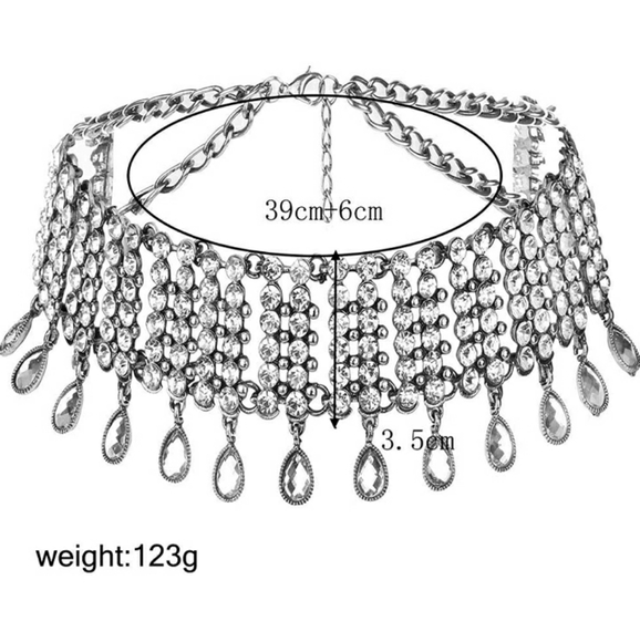 Necklace Tassel Choker - Picture 2 of 7